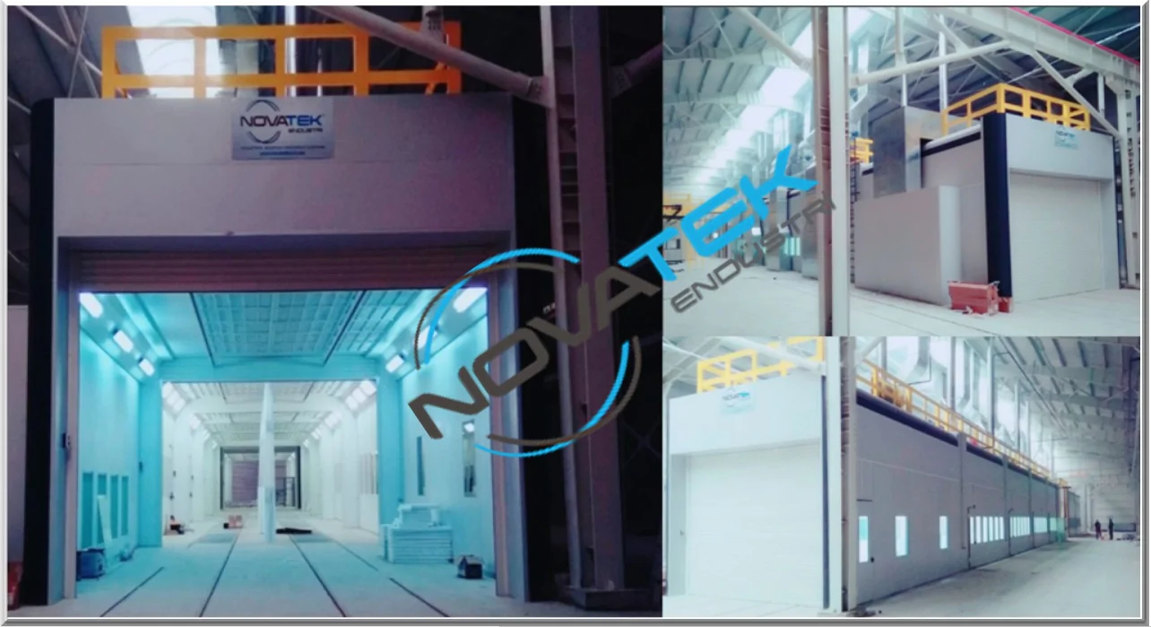 Endüstriyel Yaş Boya ve Toz Boya Kabinleri